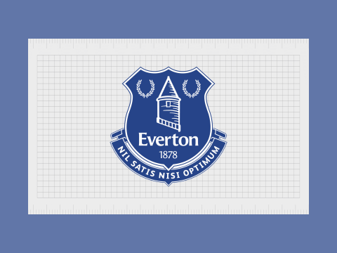 Everton FC keychain badge Printable and Renderable 3D Print Model