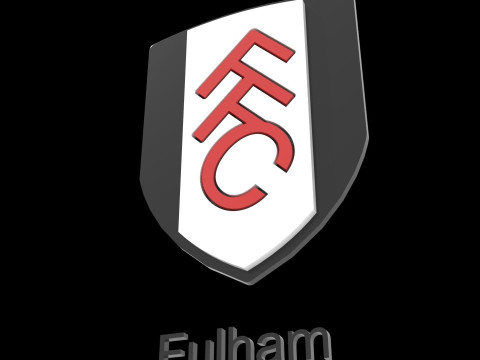 Fulham FC keychain Logo Printable and Renderable Modèles 3D en vedette