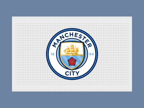 Manchester City FC keychain badge Printable and Renderable 3D Принт Модель