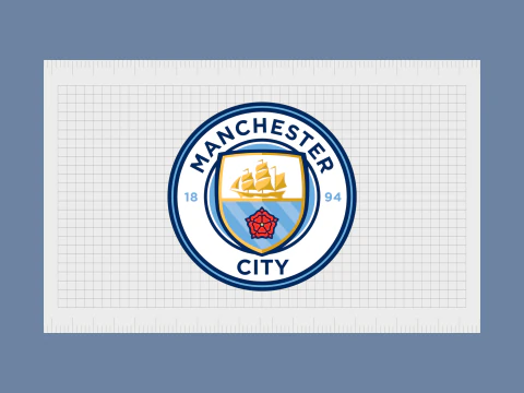 Manchester City FC keychain badge Printable and Renderable 3D Print Model