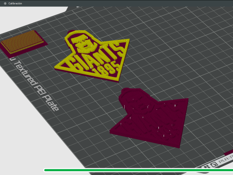 Huddersfield Giants Keychain Badge 3D Print Model