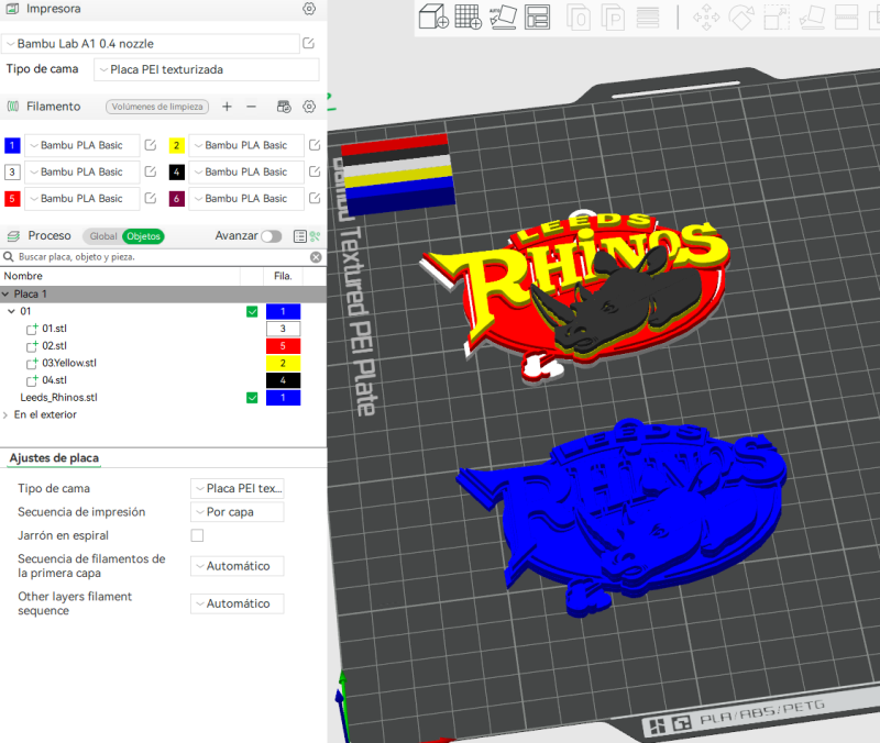 Leeds Rhino Keychain Badge Printable 3D Baskı Modeli .c4d .max .obj .3ds .fbx .stl .blend