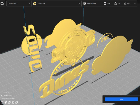 KBO League Samsung Lions keychain printable badge 3D Print Model