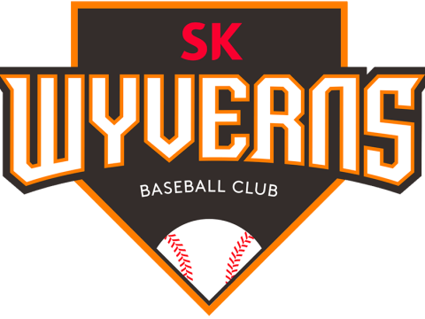 KBO League SK Wyverns keychain printable badge 3D-printmodel