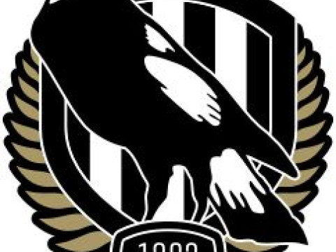 AFL Collingwood keychain badge printable and renderable Modèles 3D en vedette