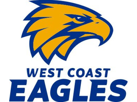 AFL West Coast Eagles keychain badge printable and renderable 3Dプリントモデル