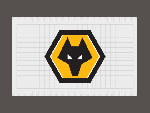 Premier League Wolverhampton Wanderers United keychain badge printable and renderable Modello di stampa 3D