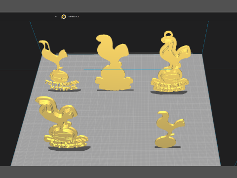 Premier League Tottenham Hotspur keychain badge printable and renderable 3Dプリントモデル
