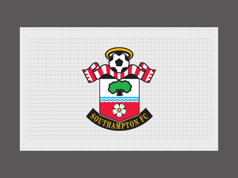 Premier League Southampton keychain badge printable and renderable 3D Принт Модель