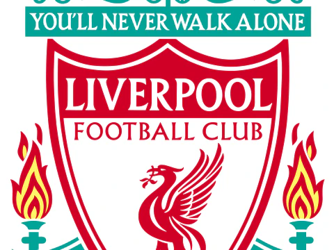 Premier League Liverpool keychain badge printable and renderable 3D Print Model