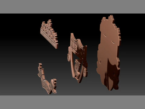 Premier League Liverpool keychain badge printable and renderable 3D Print Model