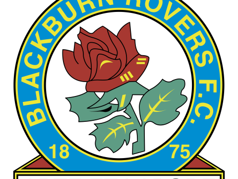 Premier League Blackburn Rovers keychain badge printable and renderable Modelo de Impressão 3D