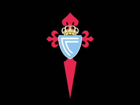 La Liga Celta Vigo Keychain Shield color printable and renderable 3D-Druckmodell