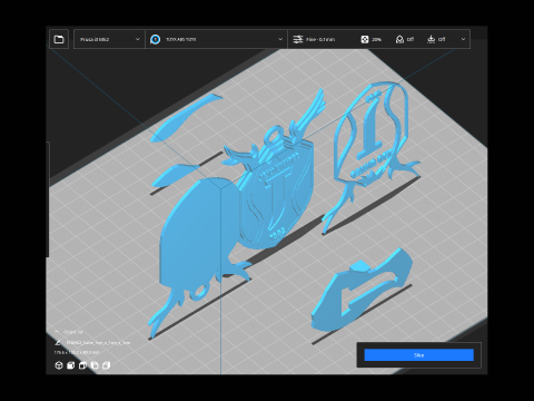 K League 1 Jeju keychain shield printable and renderable Modello di stampa 3D