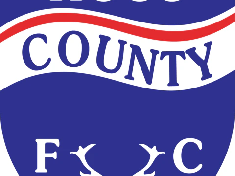 SPFL Ross County FC keychain badge color printable 3D Print Model