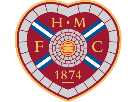 SPFL Heart of Midlothian FC keychain badge color printable Modèles 3D en vedette