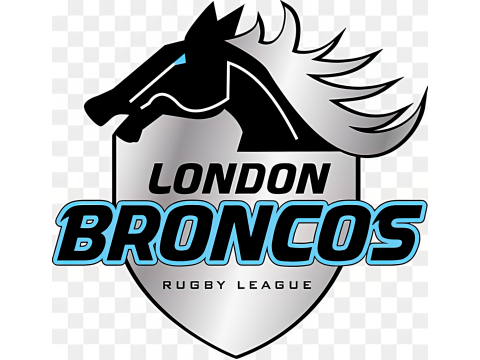 British Super League London Broncos keychain badge color printable and renderable Modello di stampa 3D
