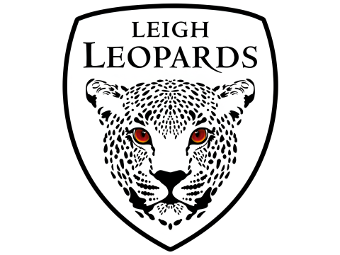 British Super League Leigh Leopards keychain badge color printable and renderable Modelo de Impressão 3D