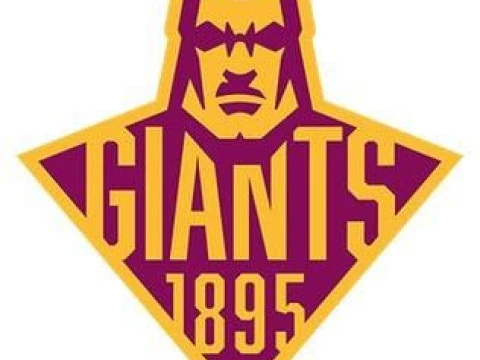 British Super League Huddersfield Giants keychain badge color printable and renderable 3D Print Model