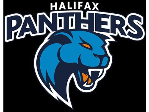 British Super League Halifax Panthers keychain badge color printable and renderable 3D Print Model