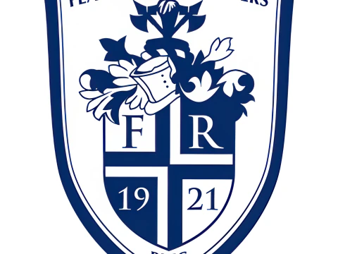 Cor do emblema do chaveiro da British Super League Featherstone Rovers para impress&atilde;o e renderiza&ccedil;&atilde;o Modelo de Impressão 3D