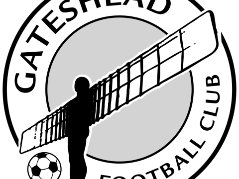 National League Gateshead keychain badge color printable and renderable 3D 프린트 모델