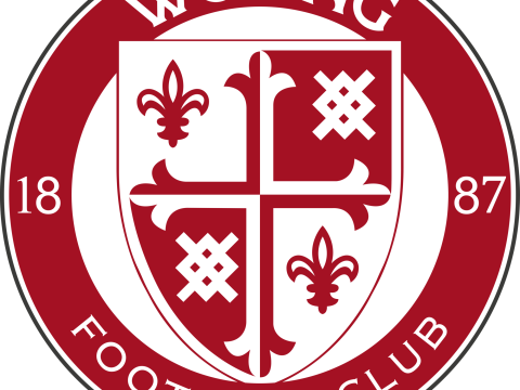 National League Woking keychain badge color printable and renderable Modello di stampa 3D