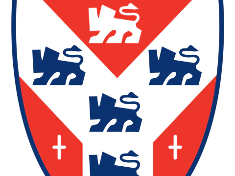 National League York City keychain badge color printable and renderable 3D Print Model