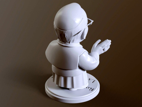 Pope Leon XIV Robert Prevost STL printable figures 3D प्रिंट मॉडल