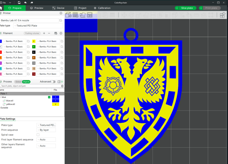 EFL League Two AFC Wimbledon Keychain Shield color printable and renderable Model do druku 3D .c4d .max .obj .3ds .fbx .stl .blend