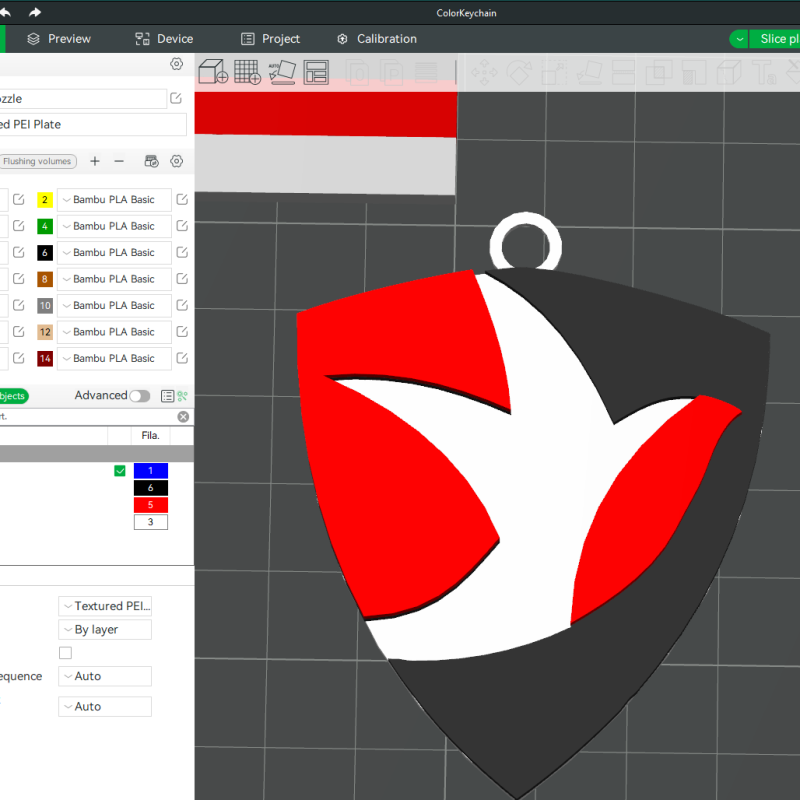 EFL League Two Cheltenham Town Keychain Shield color printable and renderable 3D Принт Модель .c4d .max .obj .3ds .fbx .stl .blend