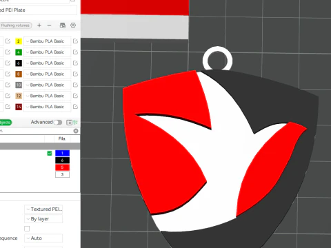 EFL League Two Cheltenham Kasabası Anahtarlık Kalkanı renkli yazdırılabilir ve g&ouml;r&uuml;nt&uuml;lenebilir 3D Baskı Modeli