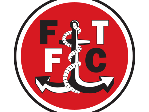 EFL League Two Fleetwood Town Keychain Shield color printable and renderable Model do druku 3D
