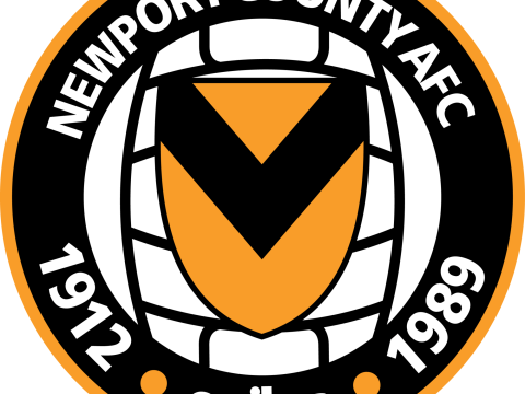 EFL League Two Newport County Keychain Shield color printable and renderable 3D 打印模型