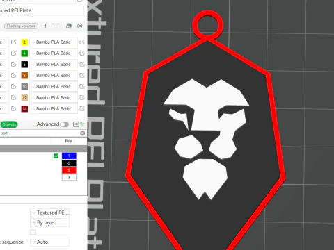 EFL 联赛二级索尔福德城钥匙扣盾牌彩色可打印和可渲染 3D 打印模型