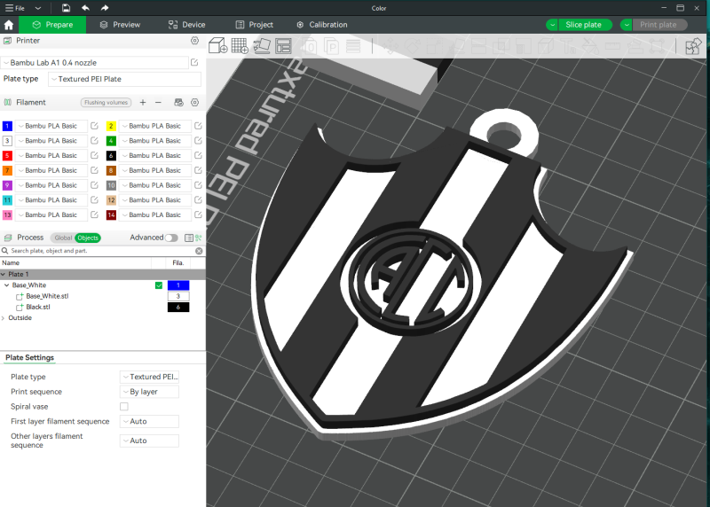 AFA Central Crdoba SDE club Coaster necklace and keychain Color Printable 3D 프린트 모델 .c4d .max .obj .3ds .fbx .stl .blend 