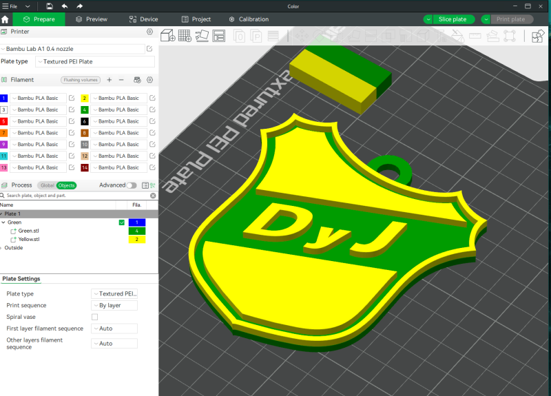 AFA Defensa y Justicia club Coaster necklace and keychain Color Printable Modèles 3D en vedette .c4d .max .obj .3ds .fbx .stl .blend