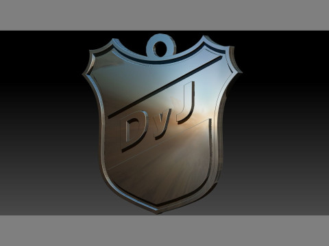 AFA Defensa y Justicia club Coaster necklace and keychain Color Printable Modèles 3D en vedette