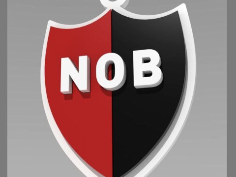 AFA Newells club Coaster necklace and keychain Color Printable 3D Print Model