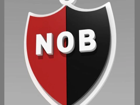 AFA Newells club Coaster necklace and keychain Color Printable 3D Print Model