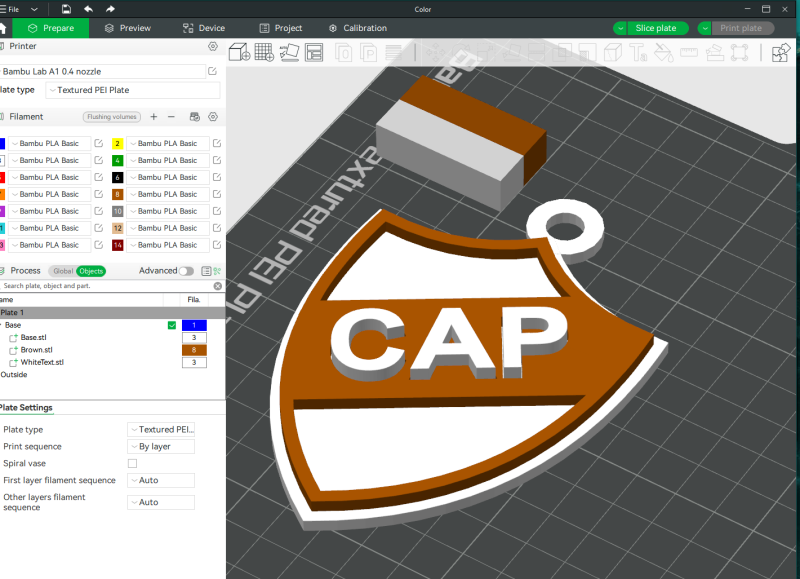 AFA Platense club Coaster necklace and keychain Color Printable Modelo de Impressão 3D .c4d .max .obj .3ds .fbx .stl .blend