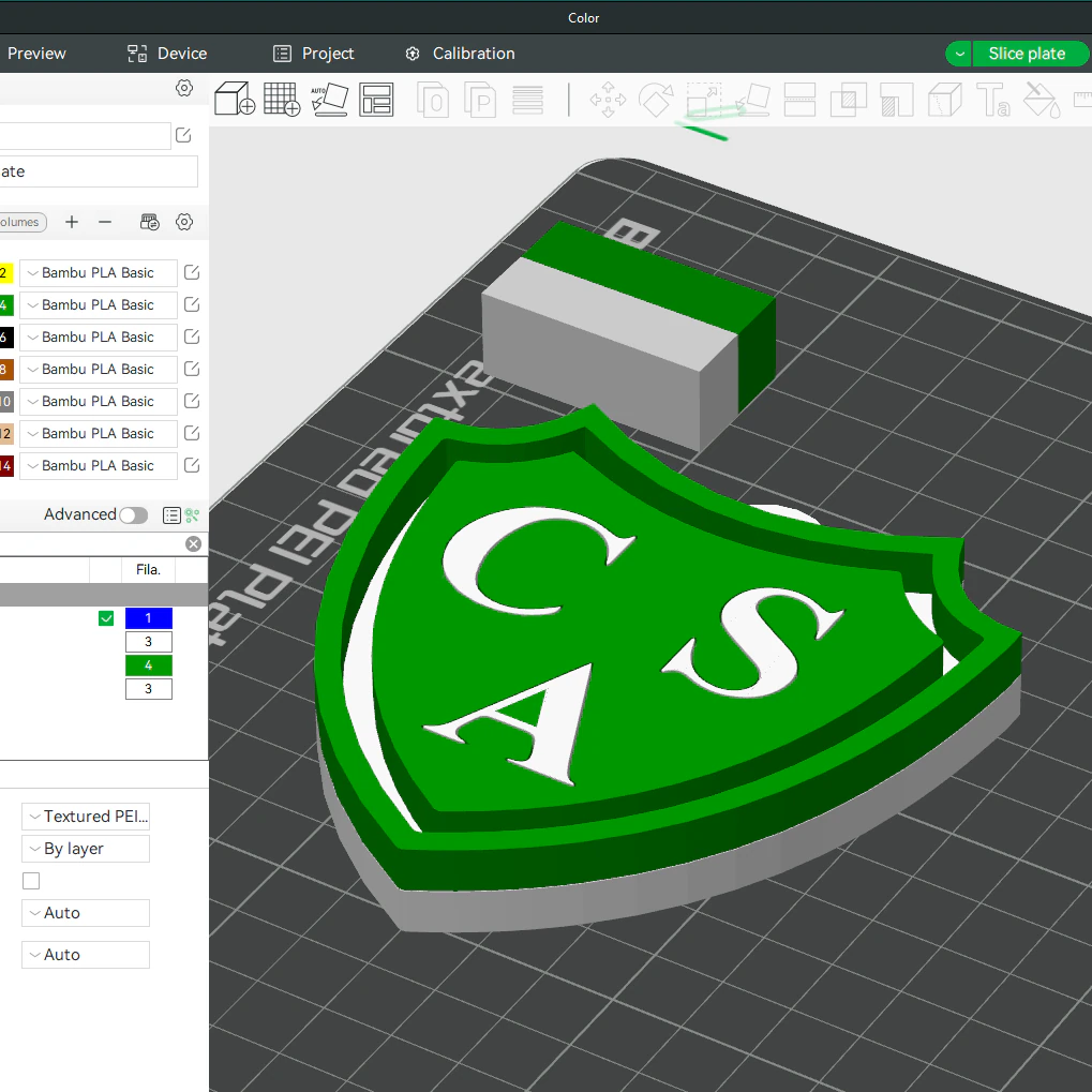 AFA Sarmiento Junin club Coaster necklace and keychain Color Printable 3D Print Model .c4d .max .obj .3ds .fbx .stl .blend 
