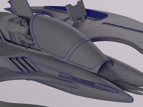 Batwing fan art from the film Batman 1989 High-quality 3D-Modell
