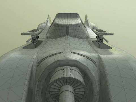 Batmobile 1989 High-Quality PBR Subdiv Renderable 3D Model