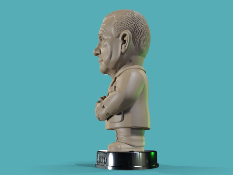 Dr Rene Favaloro Chibi Printable 3D Print Model
