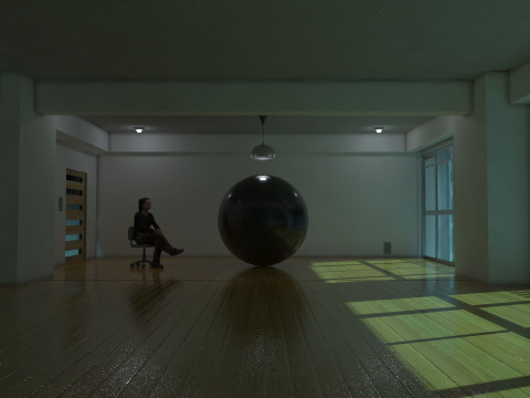 Gantz Room renderable 3D मॉडल