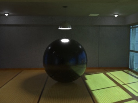 Gantz Room renderable 3D मॉडल