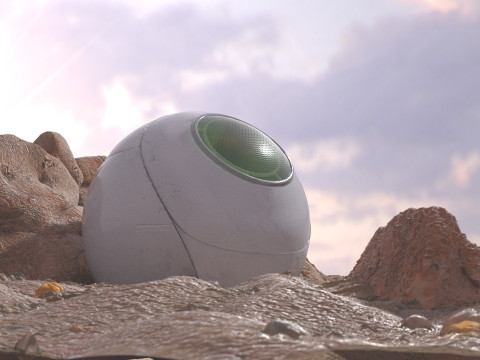 Vegeta Saiyan Attack Ball Renderable fan art 3D मॉडल