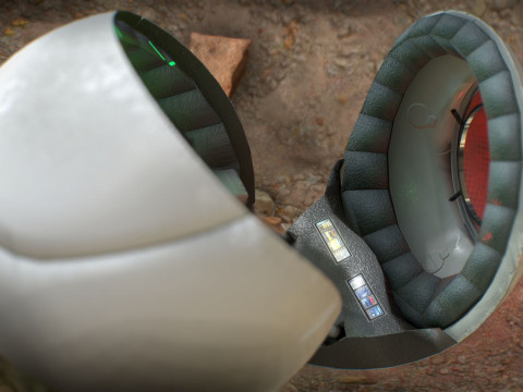 Vegeta Saiyan Attack Ball Renderable fan art 3D मॉडल