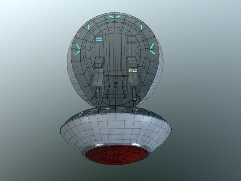 Vegeta Saiyan Attack Ball Renderable fan art 3D मॉडल